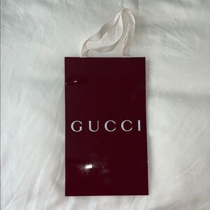 Decorate! Gucci Red Shopping Bag